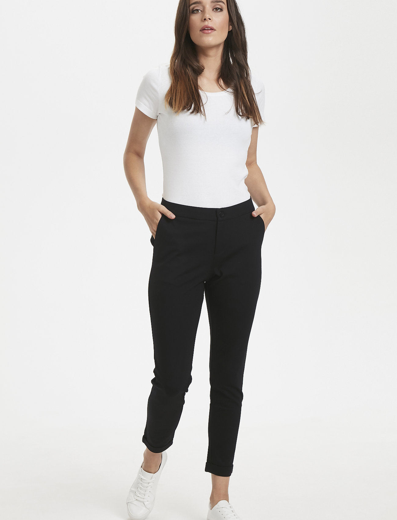 Part Two - MightyPW PA - slim fit bukser - black - 3