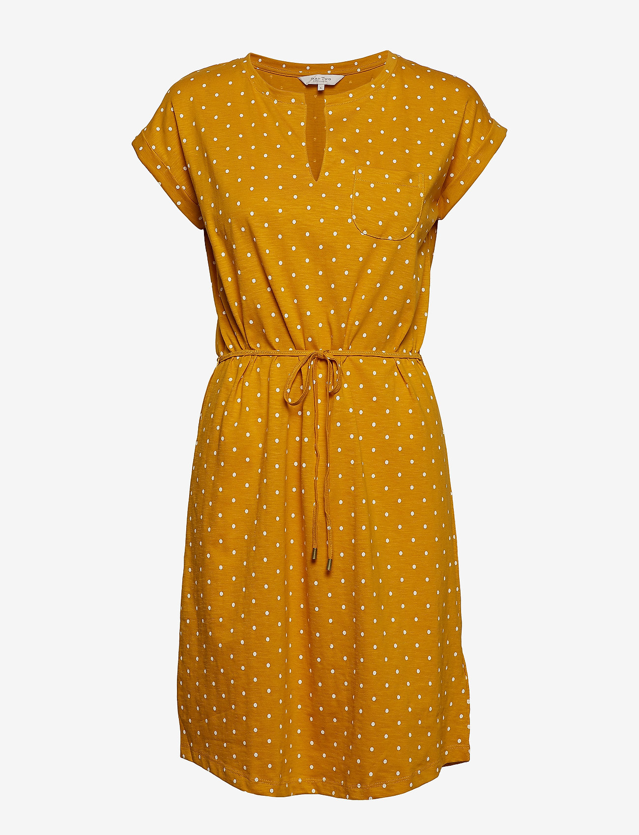 MabelPW DR - DOT PRINT GOLDEN YELLOW.