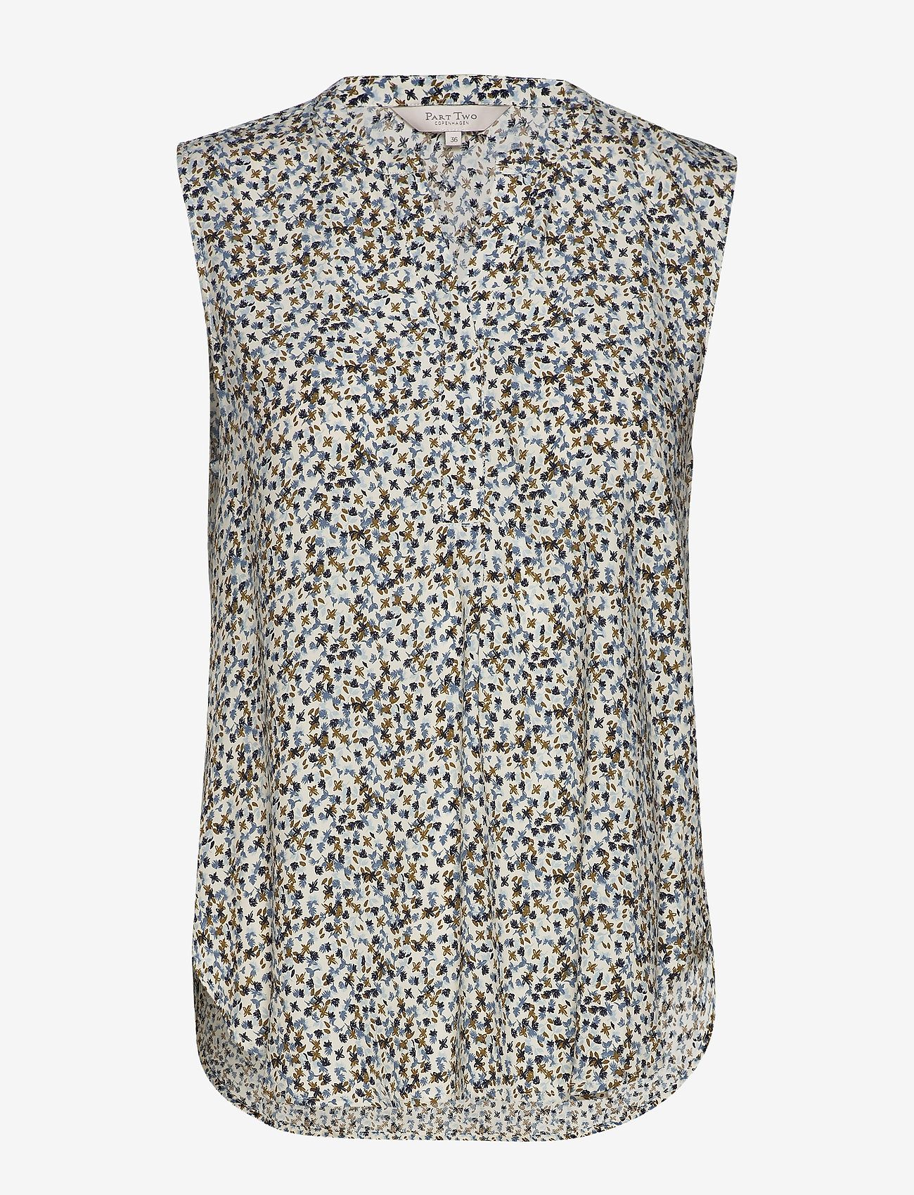 SarahPW TO - MINI LEAF PRINT, BLUE