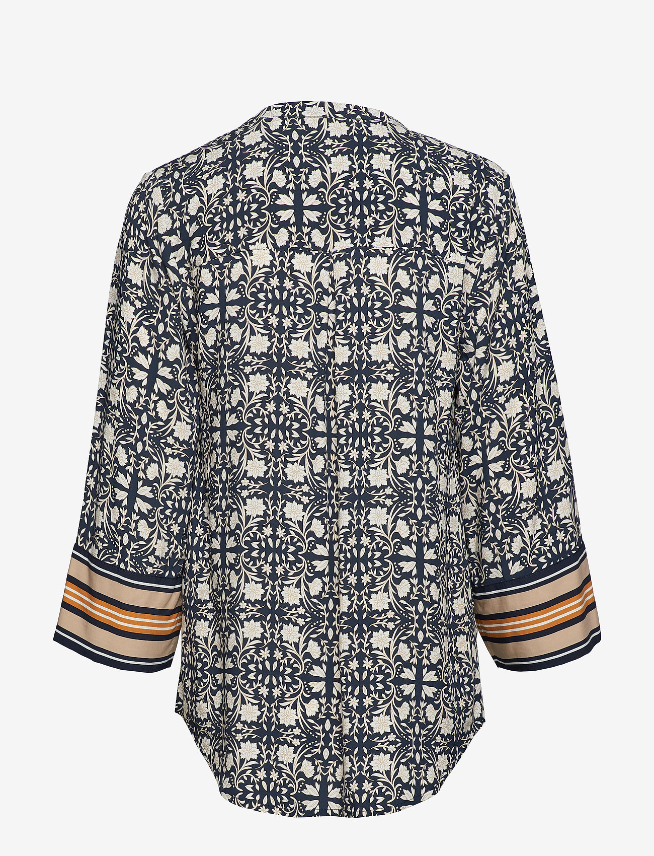 Part Two - ChichinPW BL - tile print dark blue - 1