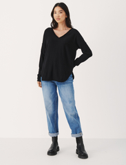 Part Two - IliviasaPW v-neck - jumpers - black - 3