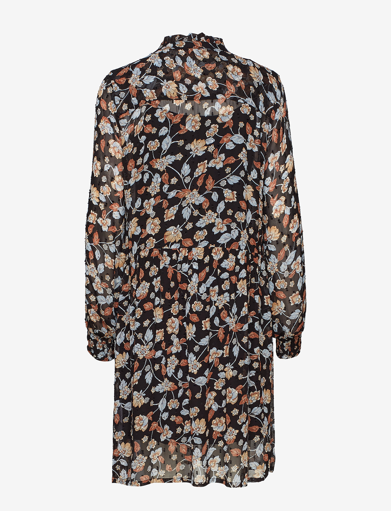 Part Two - Temple DR - japanese flower, black. - 1