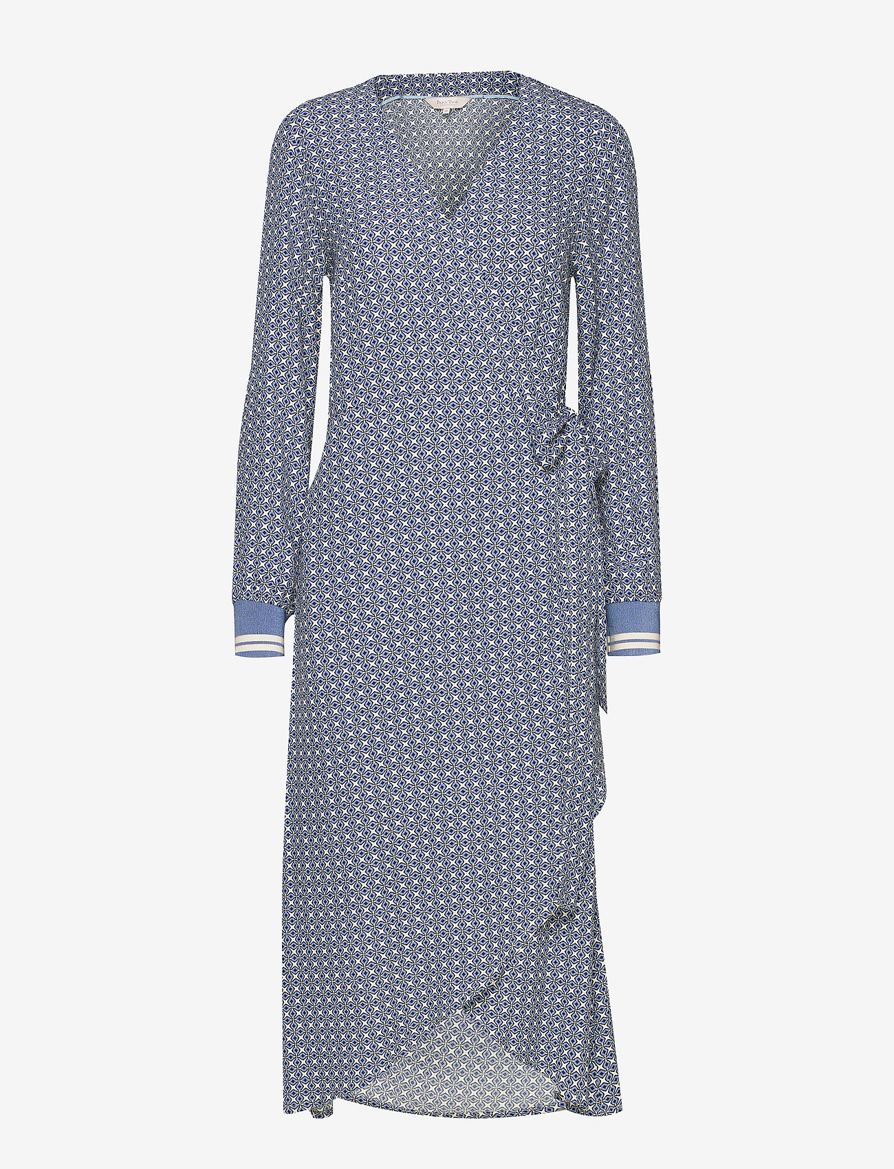 Part Two - Berbel DR - geometric print, blue - 0