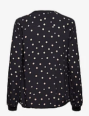 Part Two - TonniePW BL - long sleeved blouses - dark navy dot - 2