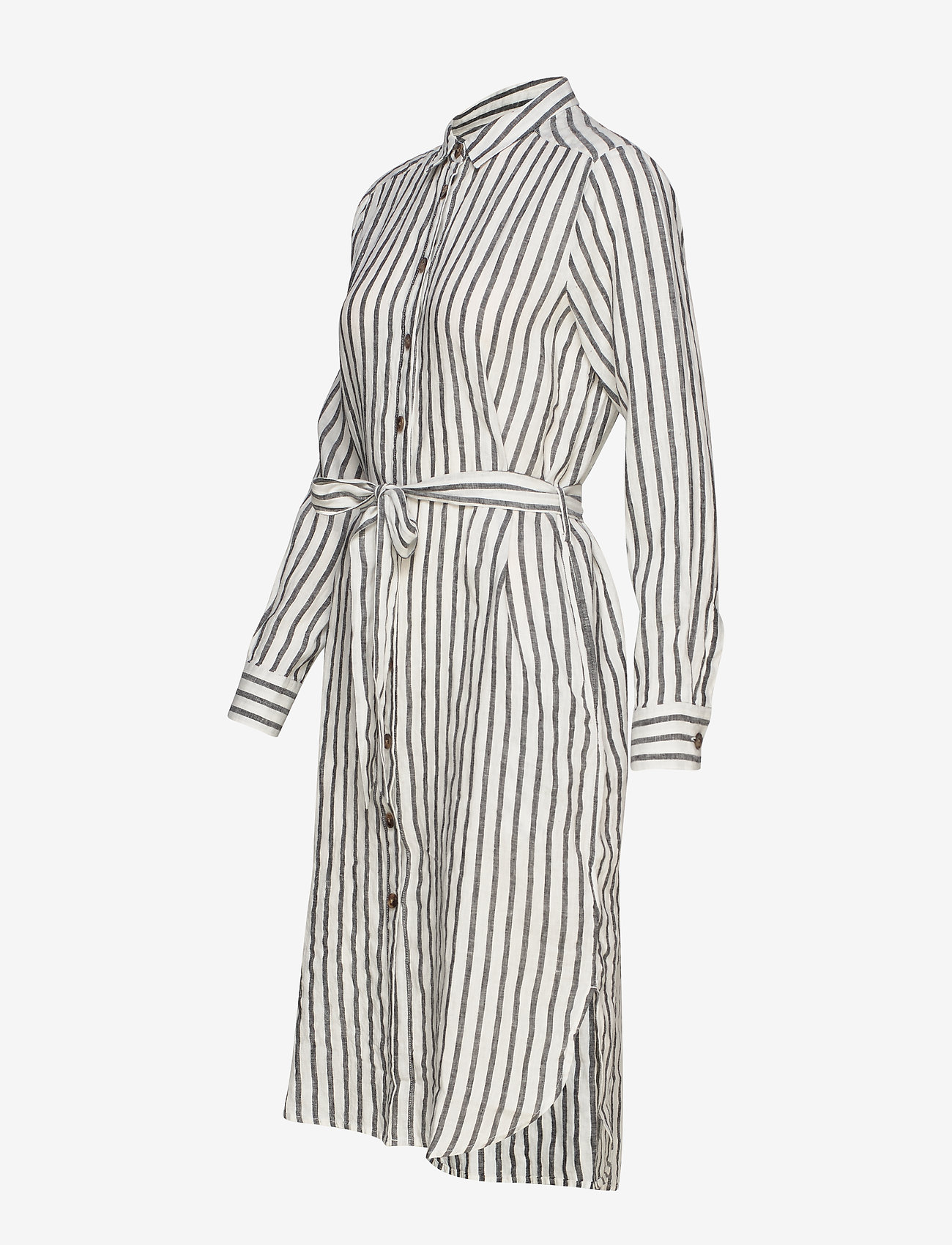 Part Two - BondiePW DR - linen stripe black - 3