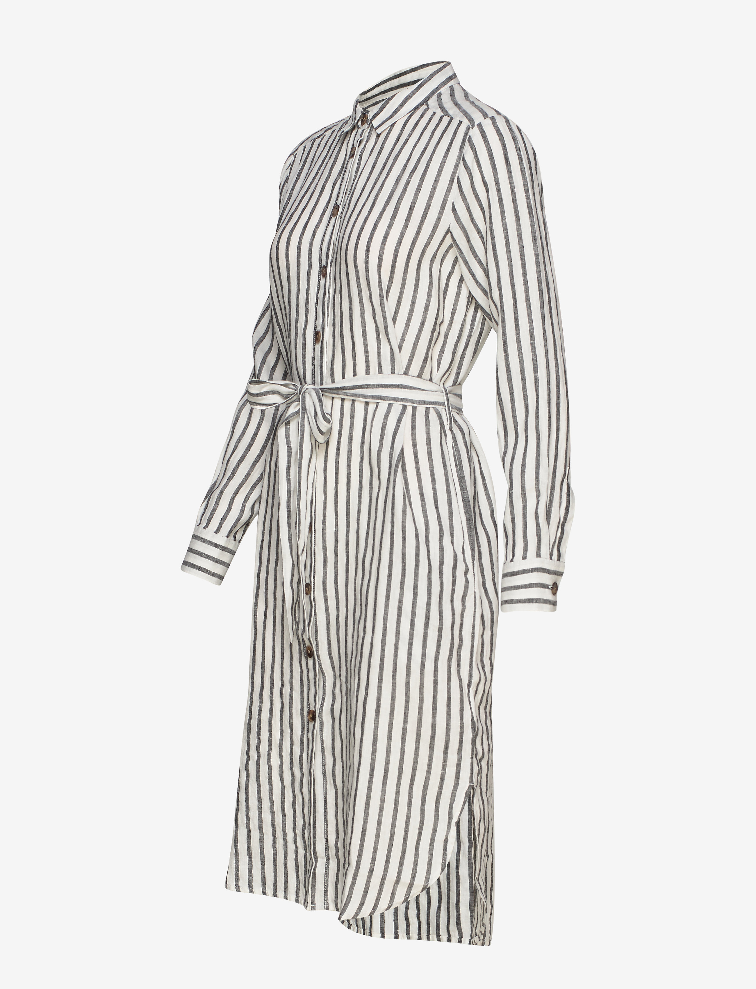 Part Two - BondiePW DR - linen stripe black - 3