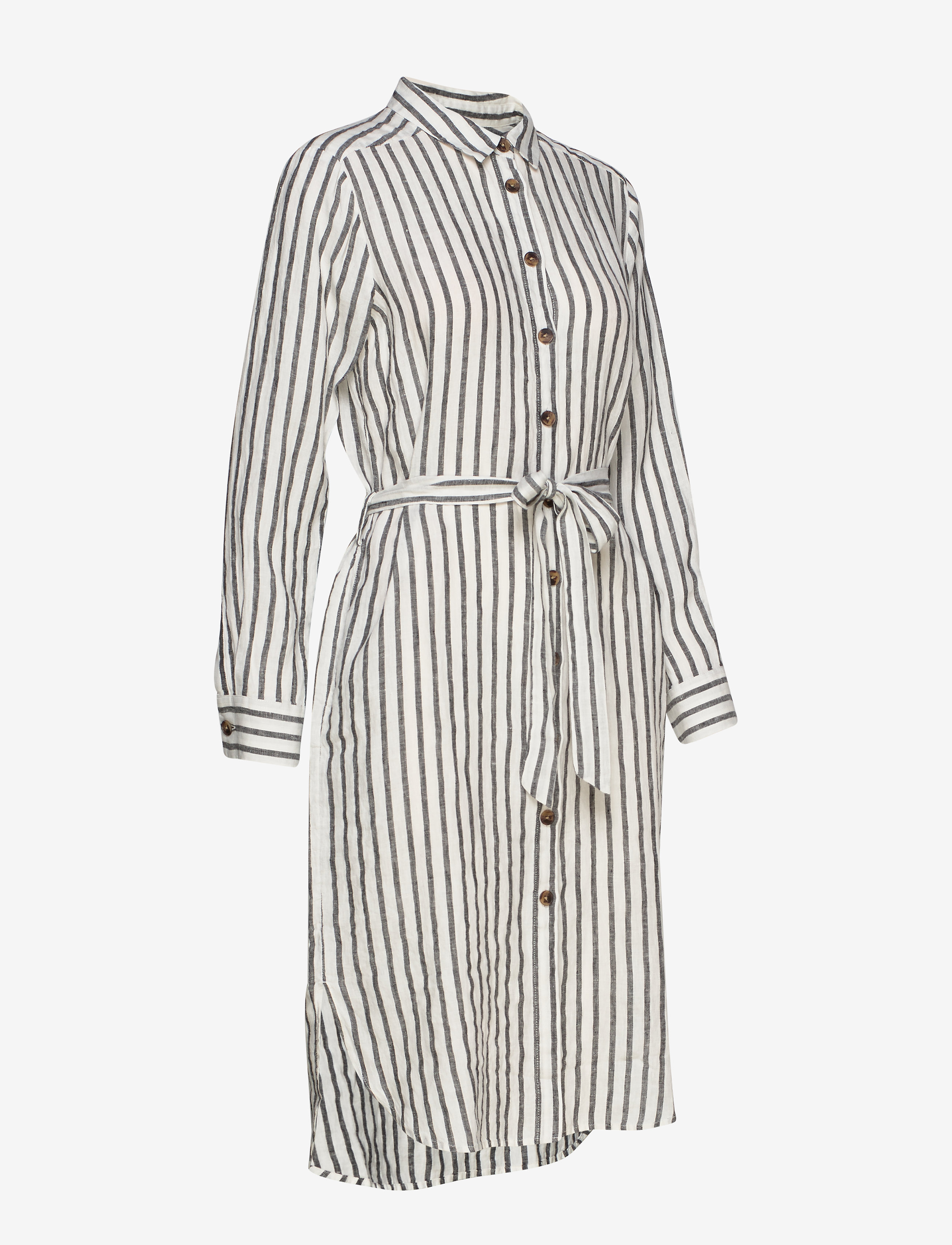 Part Two - BondiePW DR - linen stripe black - 4