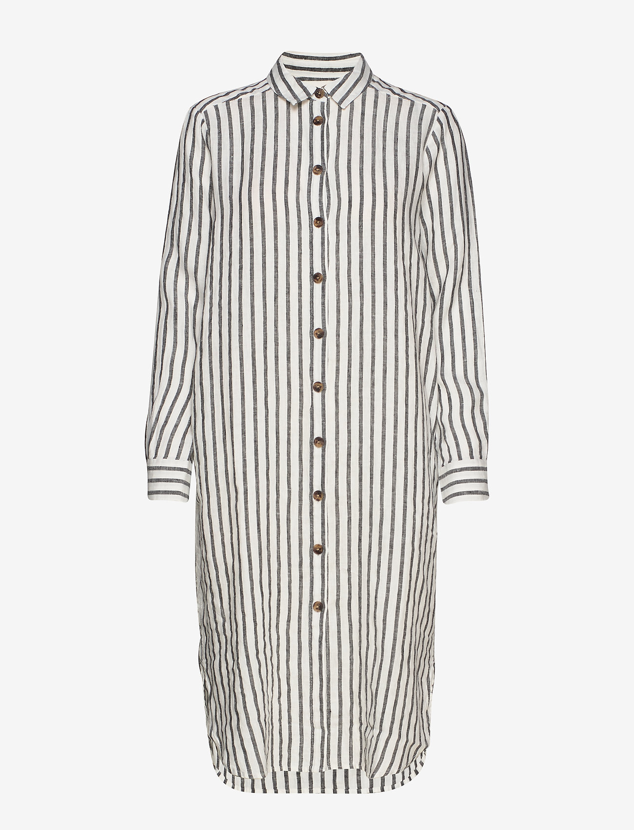 Part Two - BondiePW DR - linen stripe black - 5