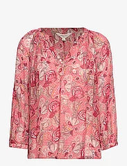 Part Two - ErdonaePW BL - long-sleeved blouses - rubicondo ornament print - 0