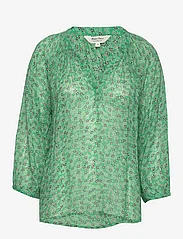 Part Two - ErdonaePW BL - long-sleeved blouses - greenbriar mini flower - 0