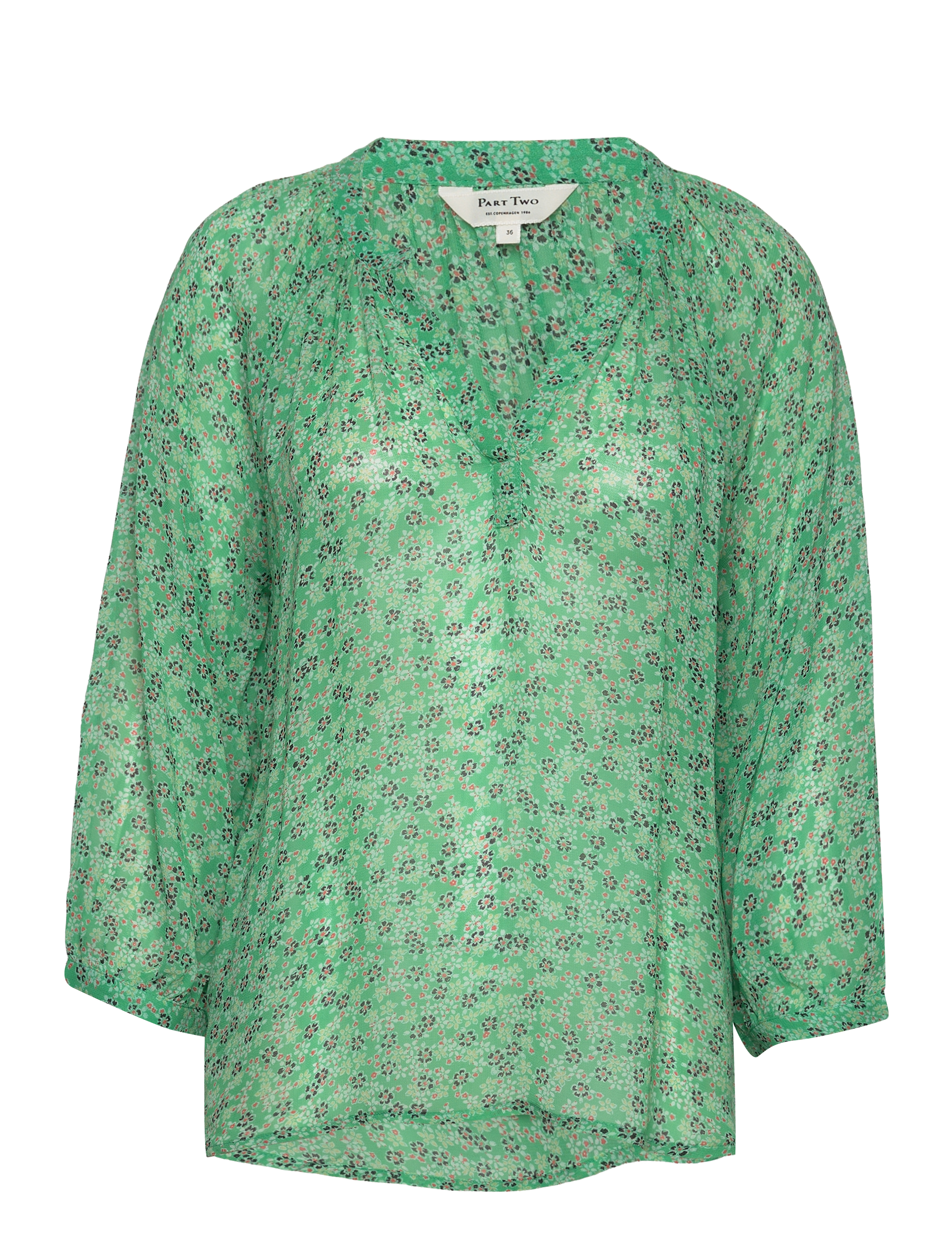 Part Two ErdonaePW BL - Transitional Layering - GREENBRIAR MINI FLOWER / green