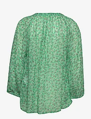 Part Two - ErdonaePW BL - long-sleeved blouses - greenbriar mini flower - 1