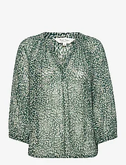 Part Two - ErdonaePW BL - blouses à manches longues - green granite print - 1