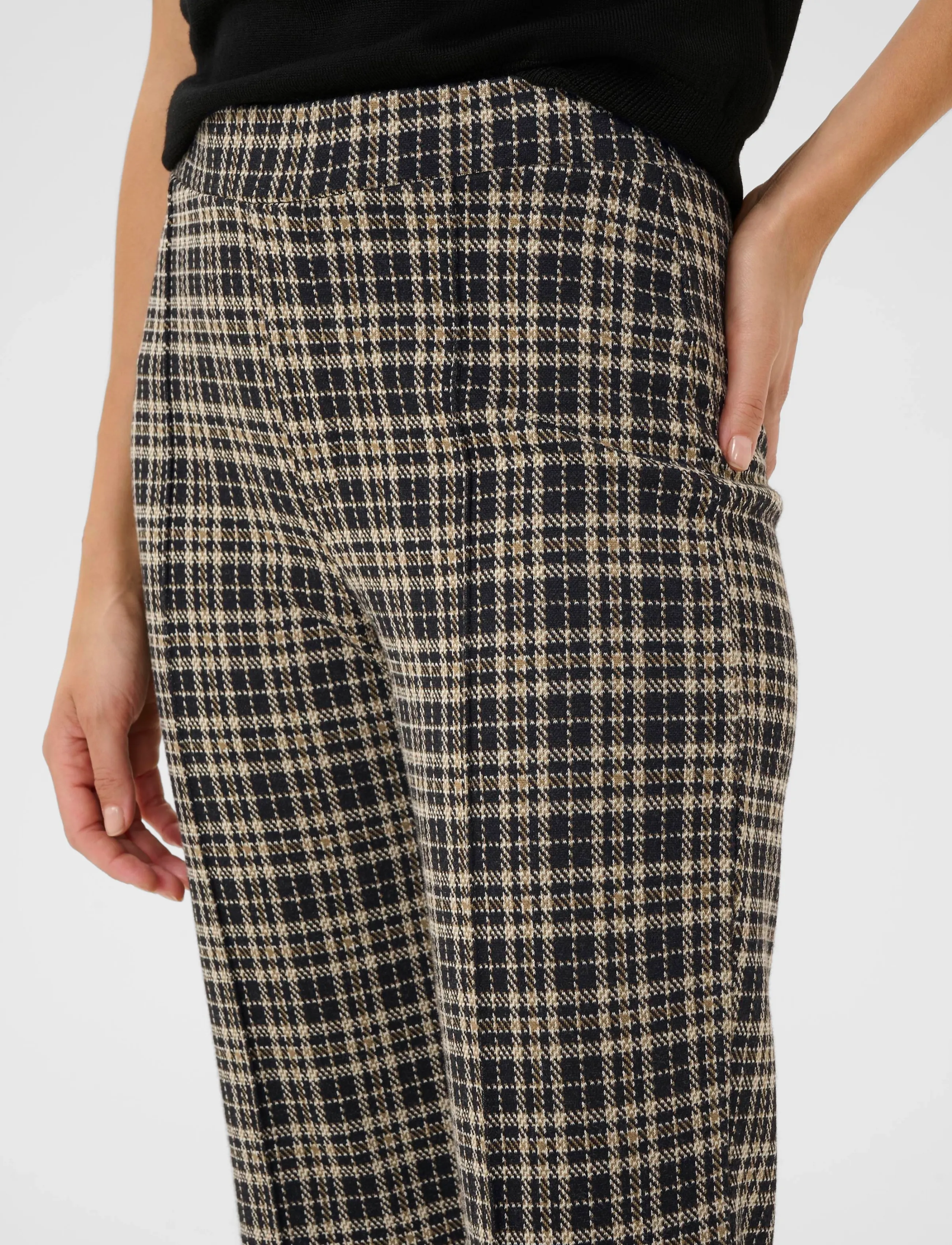 Part Two - PontasPW Pants - bukser med lige ben - dark navy check - 5