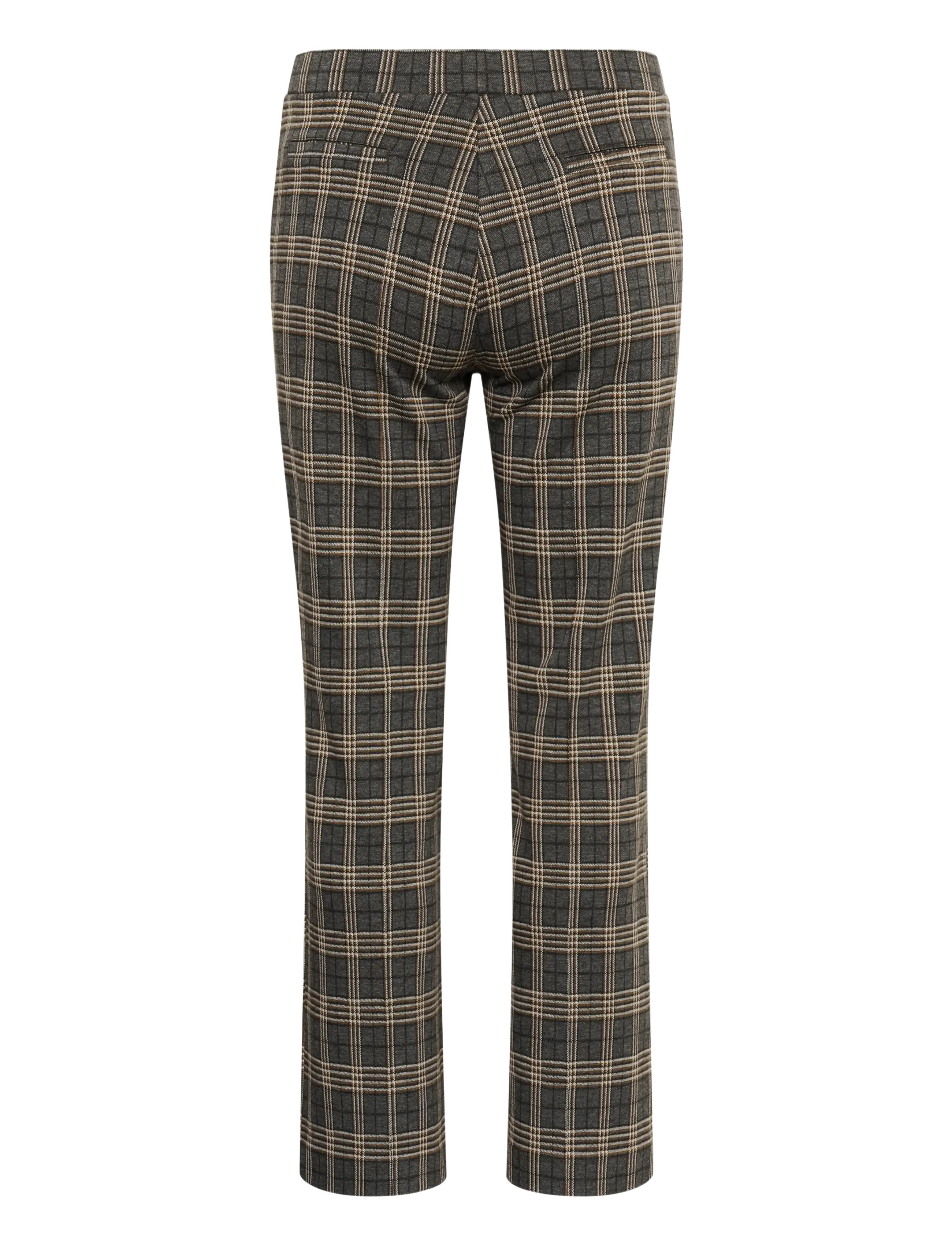 Part Two - PontasPW Pants - hose mit geradem bein - grey big check - 2