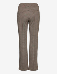 Part Two - PontasPW PA - straight leg trousers - toasted coconut check - 1