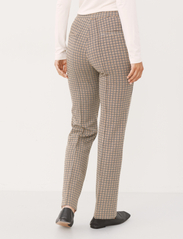Part Two - PontasPW PA - straight leg trousers - toasted coconut check - 4