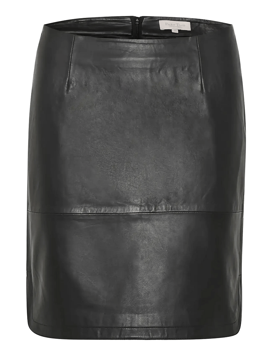 Part Two - UrsanasPW SK - lædernederdele - black - 1
