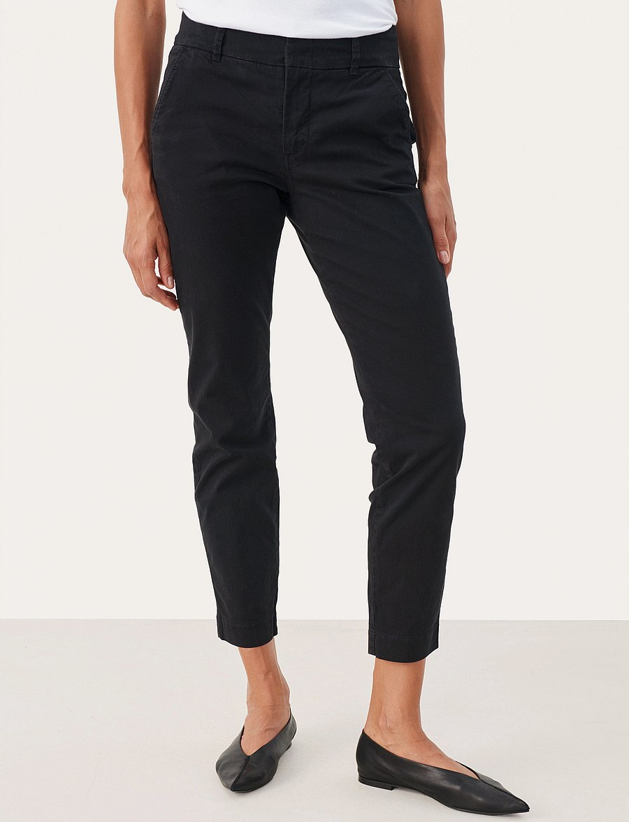 Part Two - SoffysPW Fitted chino pants - slim-fit hosen - blue graphite - 0