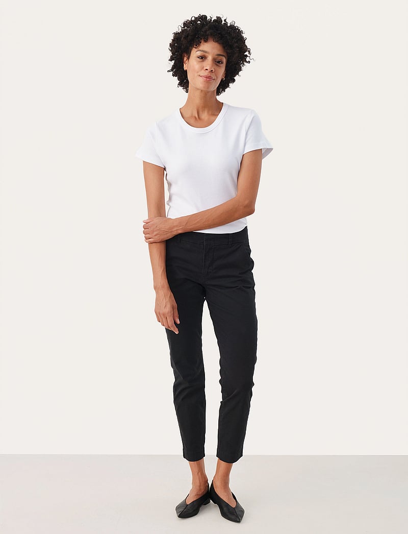 Part Two - SoffysPW PA - slim fit trousers - blue graphite - 3