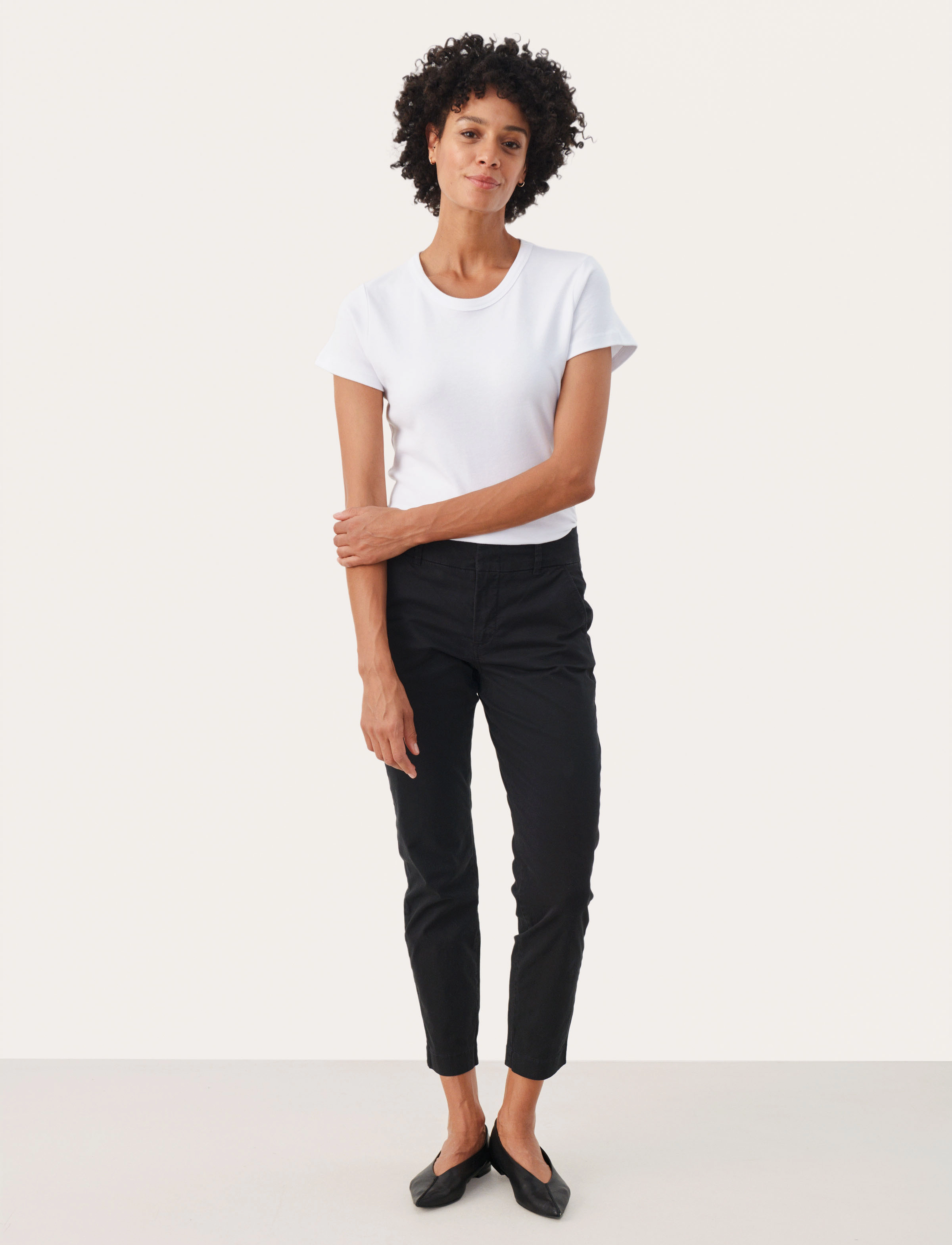 Part Two - SoffysPW Fitted chino pants - kitsalõikelised püksid - blue graphite - 3