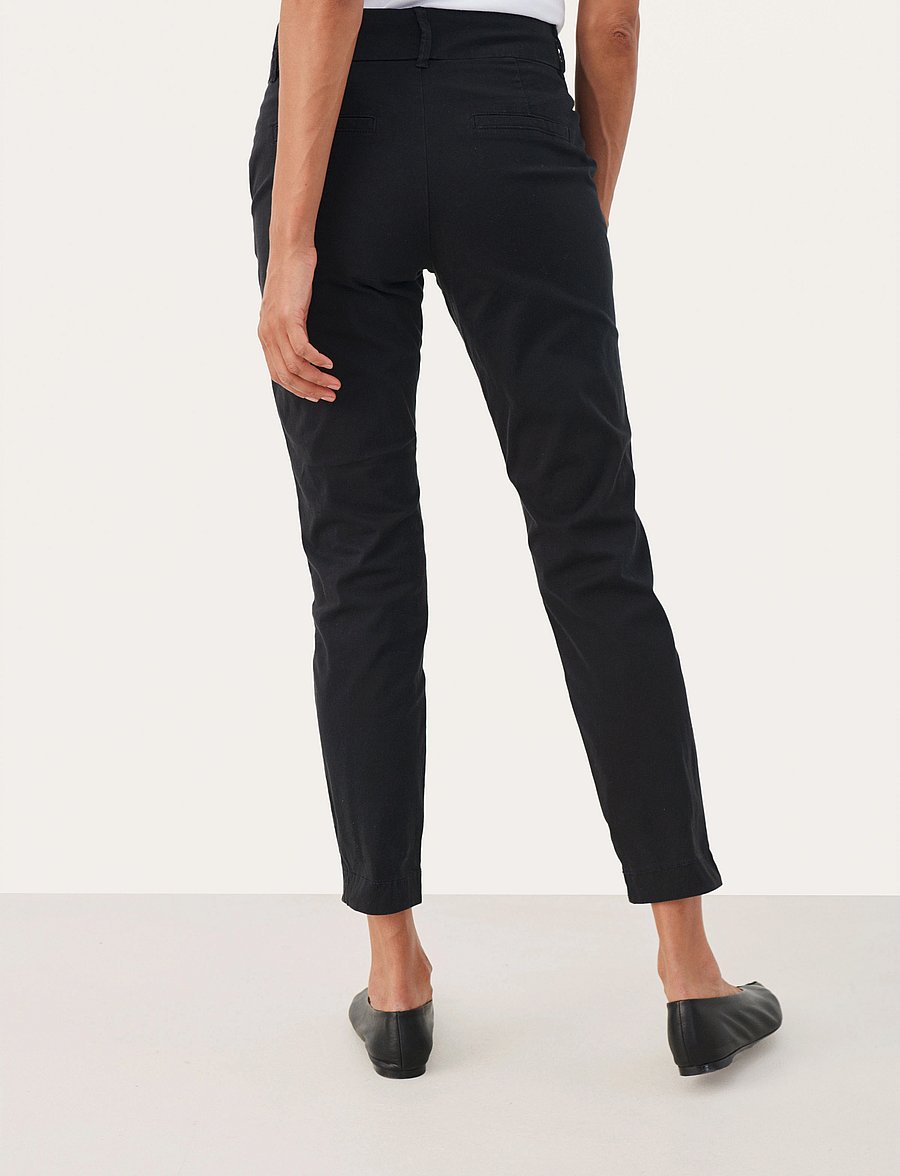 Part Two - SoffysPW Fitted chino pants - slim-fit hosen - blue graphite - 4