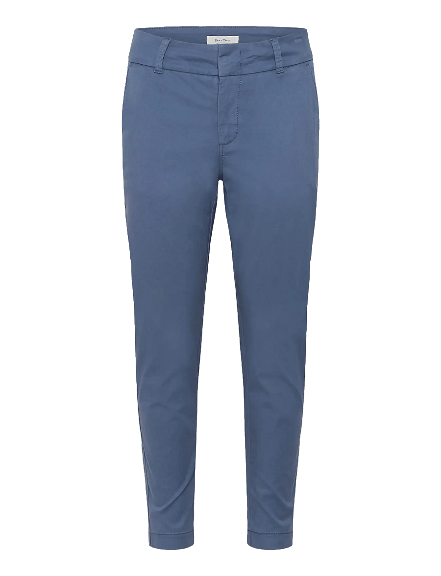 Part Two - SoffysPW Fitted chino pants - slim-fit hosen - blue indigo - 1