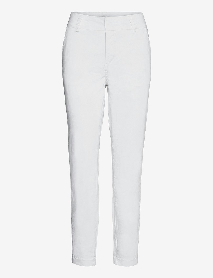 Part Two - SoffysPW Fitted chino pants - slim-fit hosen - bright white - 1