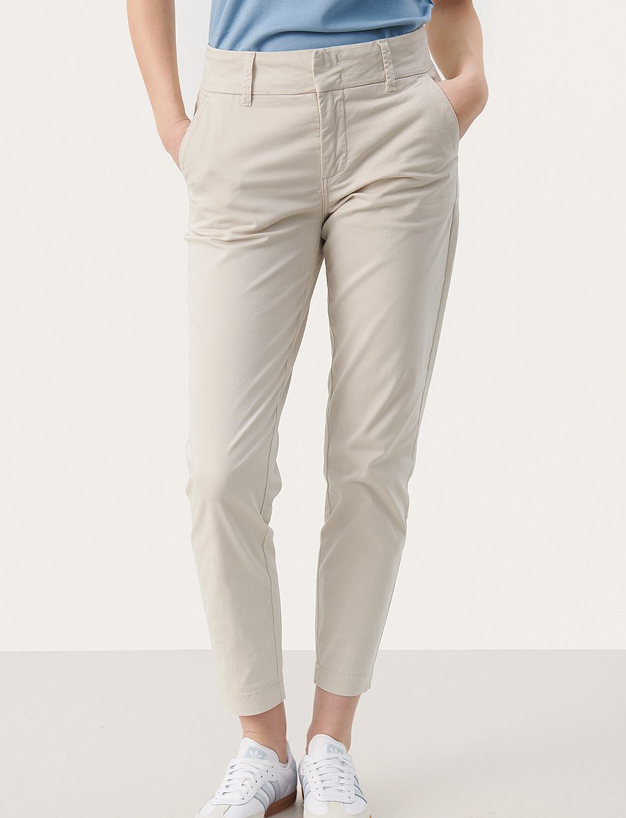 Part Two - SoffysPW Fitted chino pants - slim-fit hosen - french oak - 0