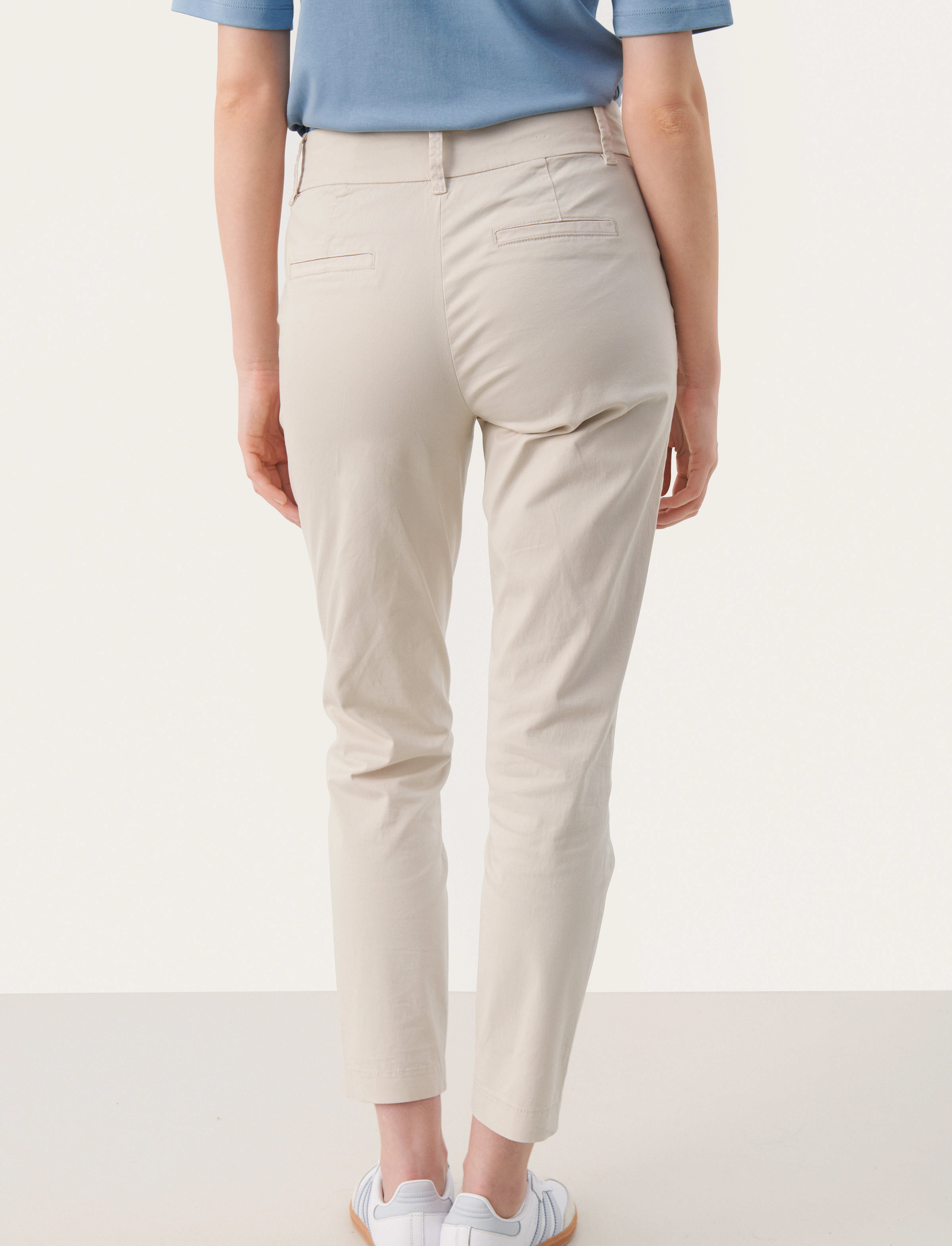 Part Two - SoffysPW Fitted chino pants - kitsalõikelised püksid - french oak - 4