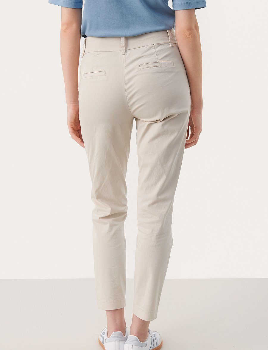 Part Two - SoffysPW Fitted chino pants - slim-fit hosen - french oak - 4