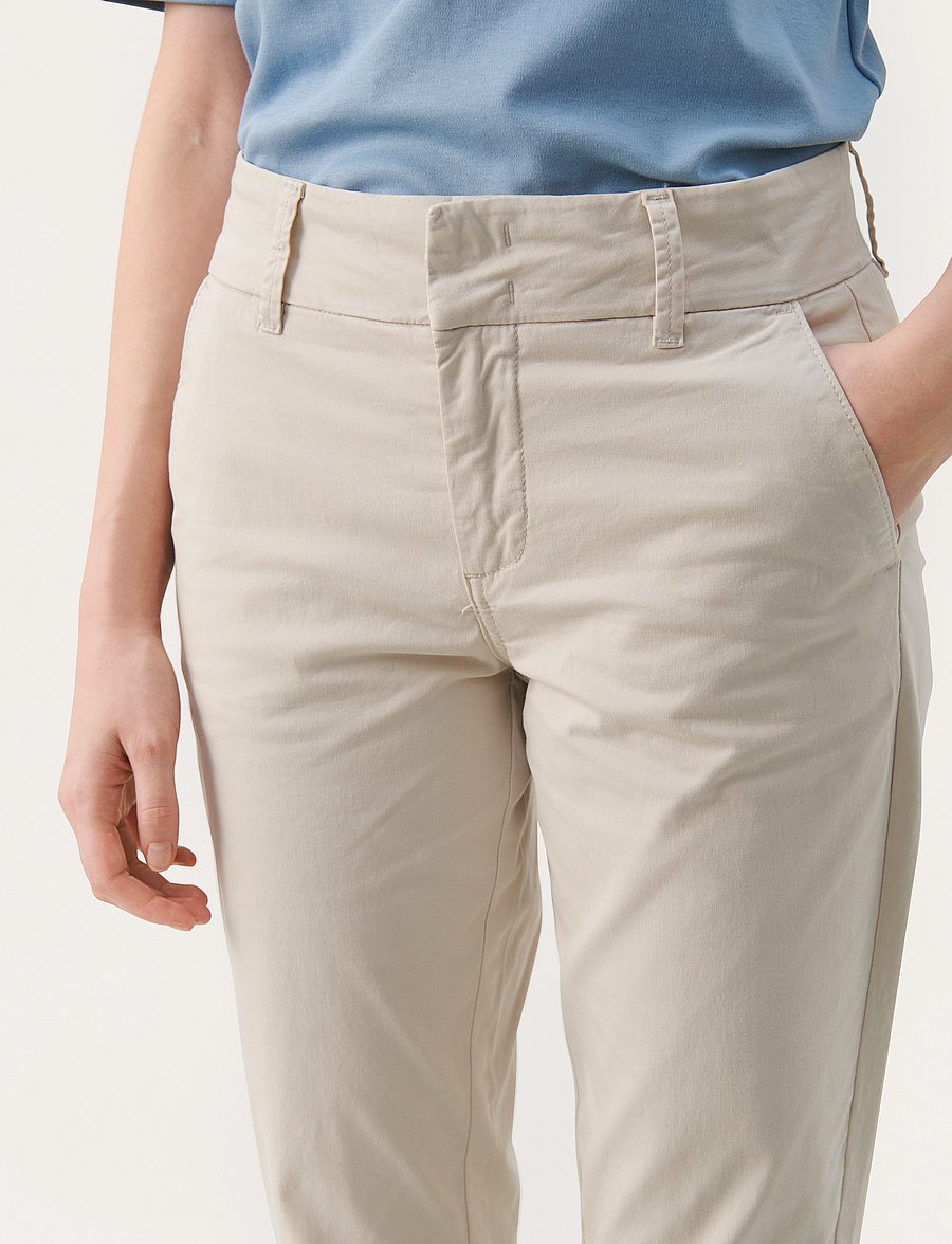 Part Two - SoffysPW Fitted chino pants - slim-fit hosen - french oak - 5