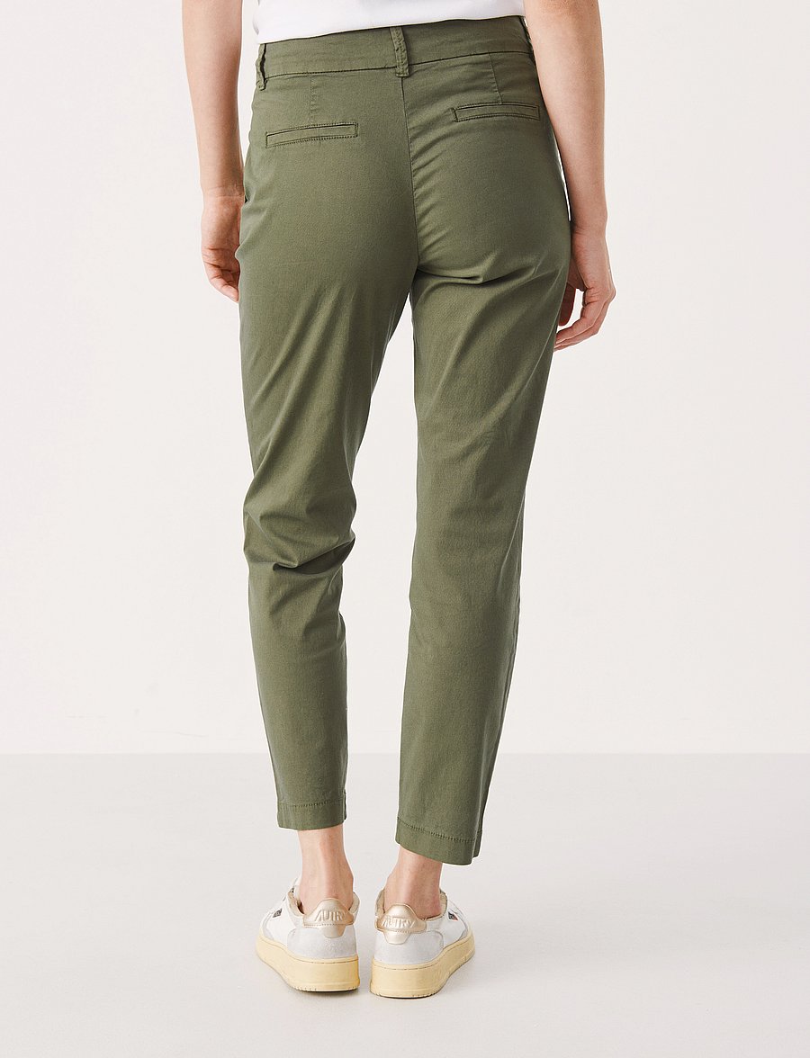 Part Two - SoffysPW Fitted chino pants - slim-fit hosen - kalamata - 4