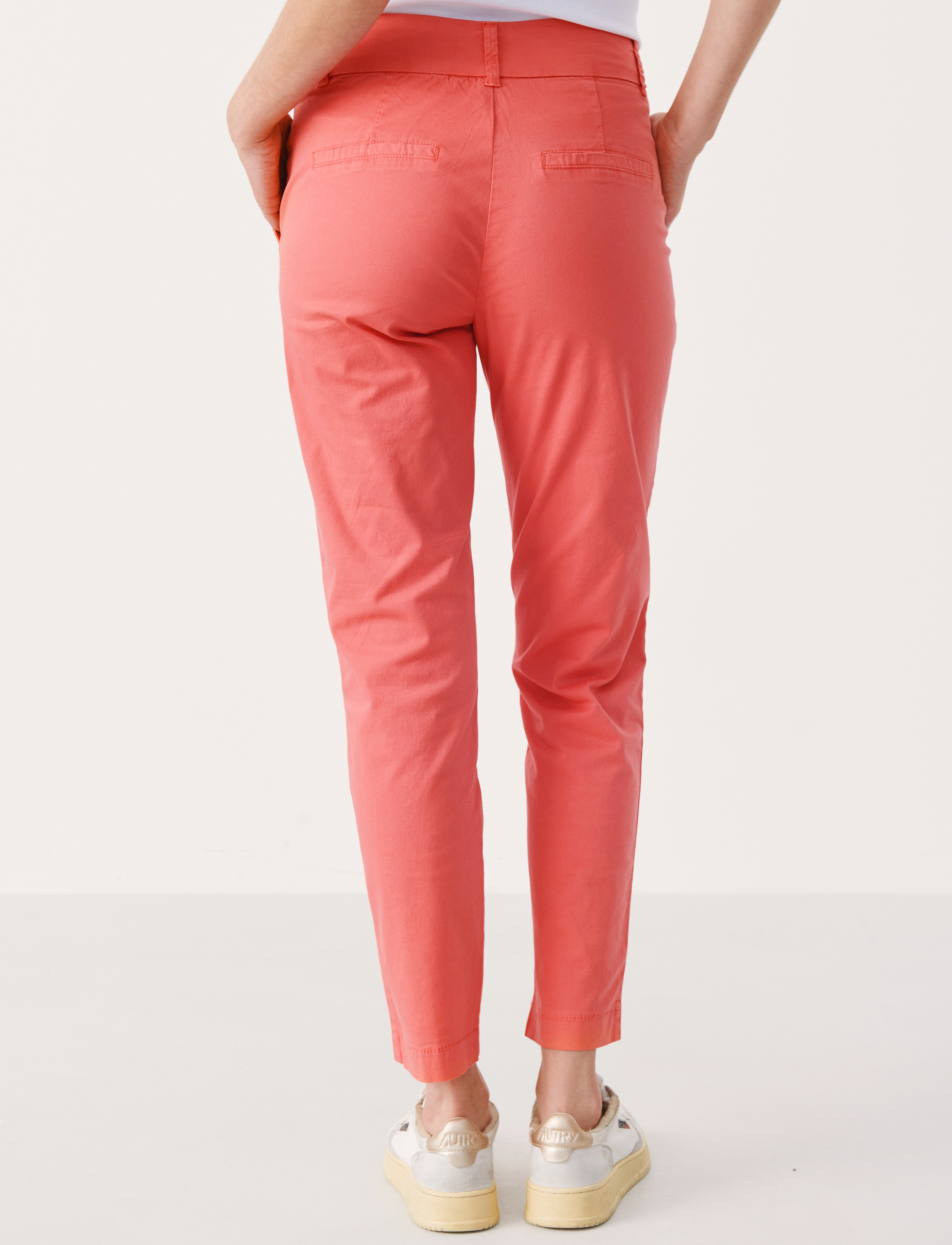 Part Two - SoffysPW Fitted chino pants - slim fit bukser - porcelain rose - 4