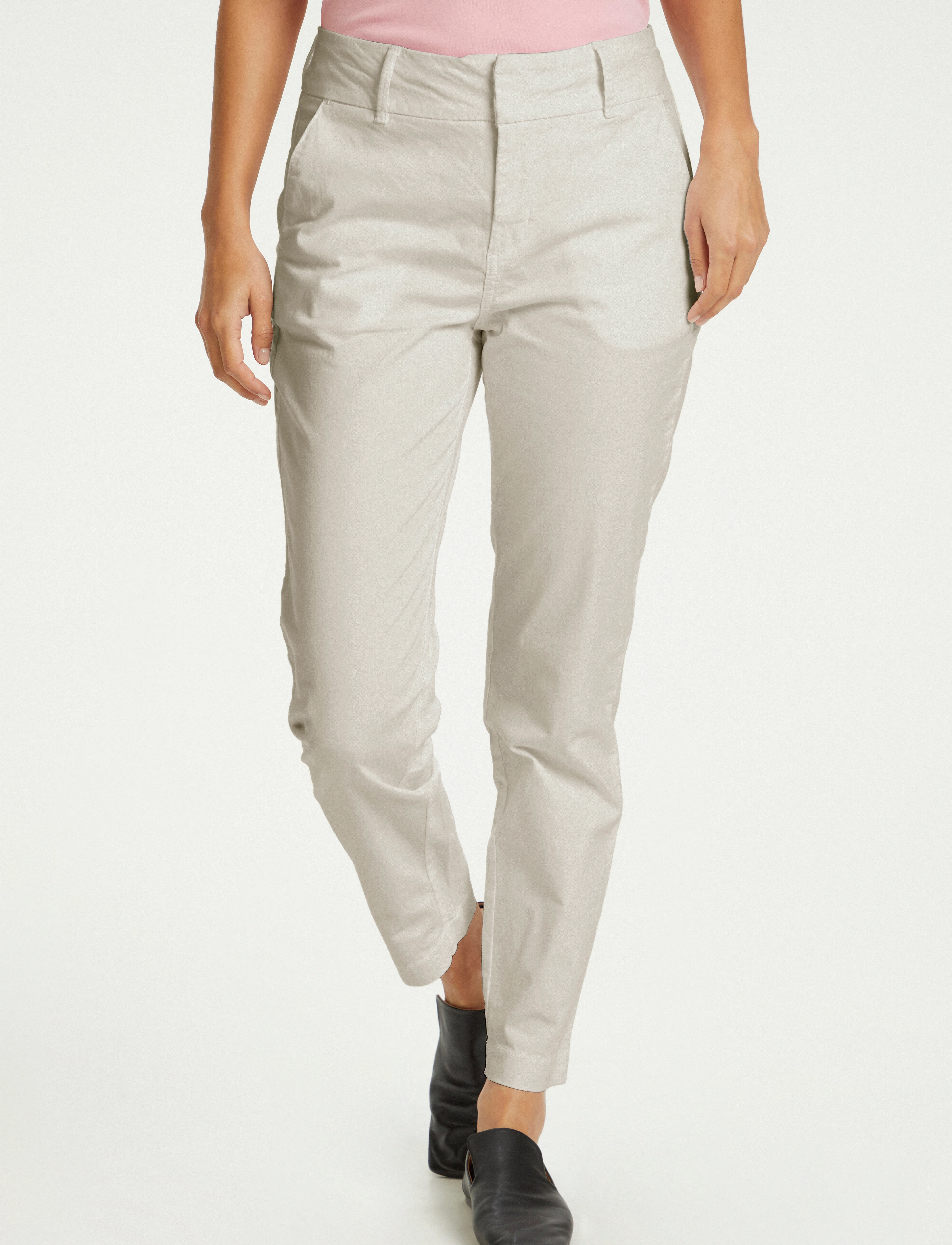 Part Two SoffysPW Fitted chino pants - Hosen - WIND CHIME / beige
