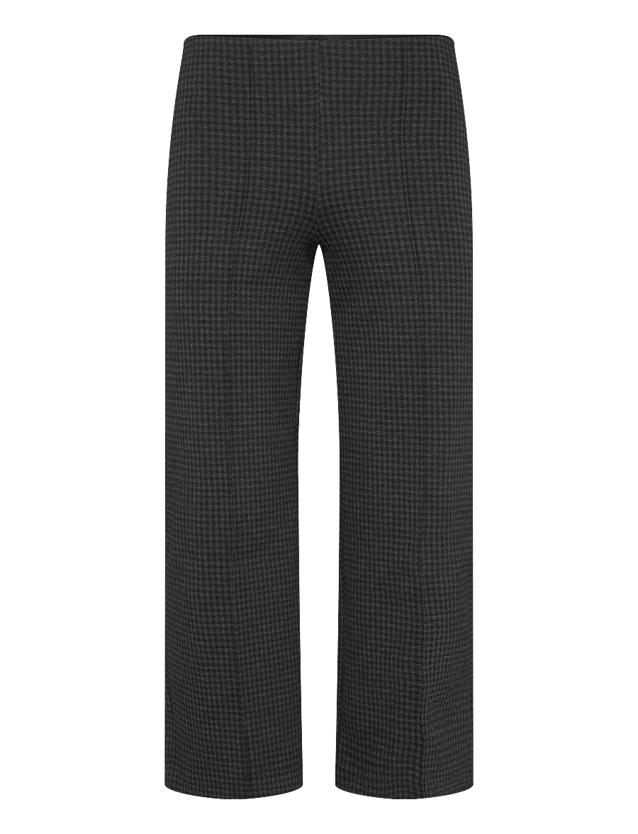 Part Two - IlisanPW Pants - vida byxor - dark grey check - 0