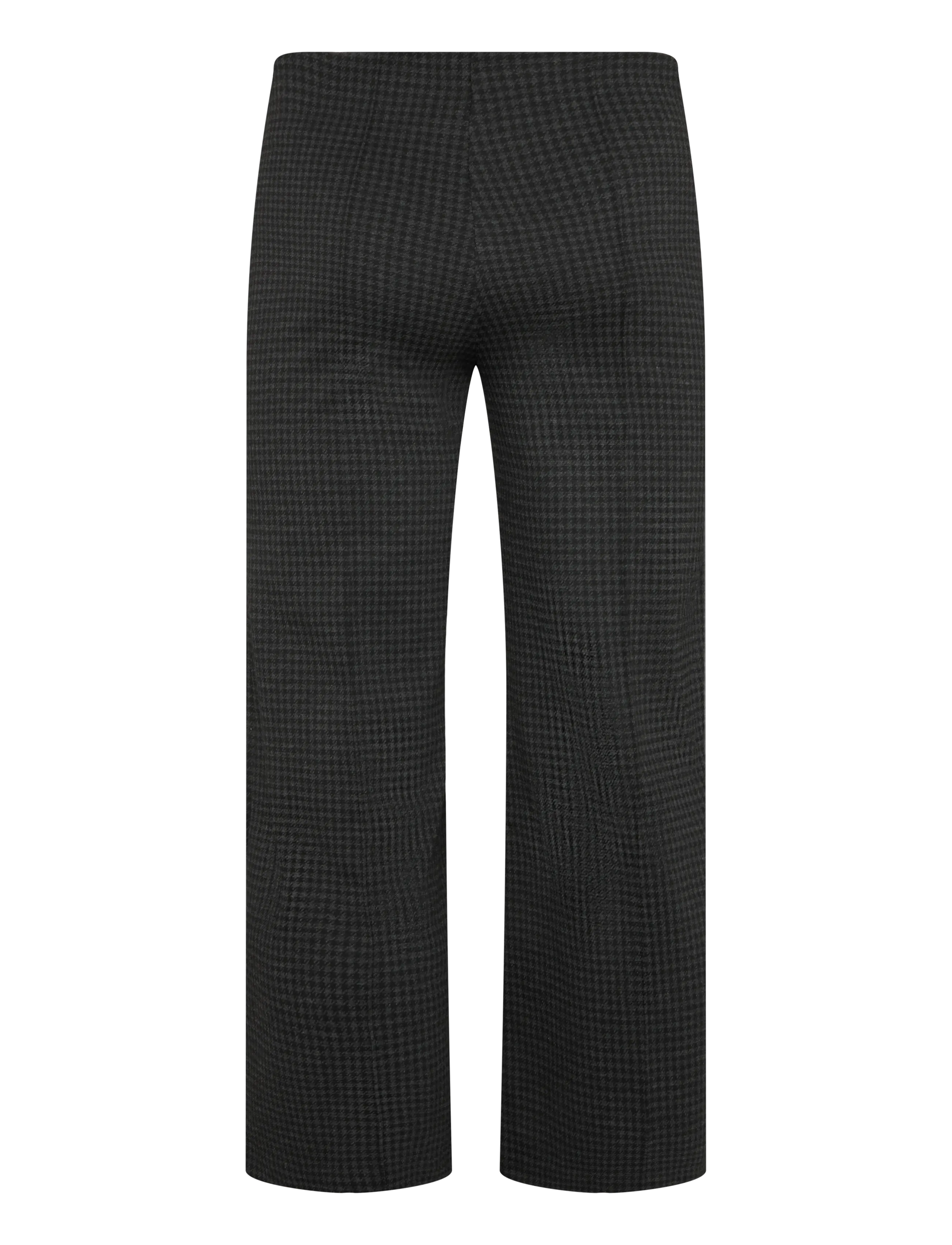 Part Two - IlisanPW Pants - wide leg trousers - dark grey check - 1