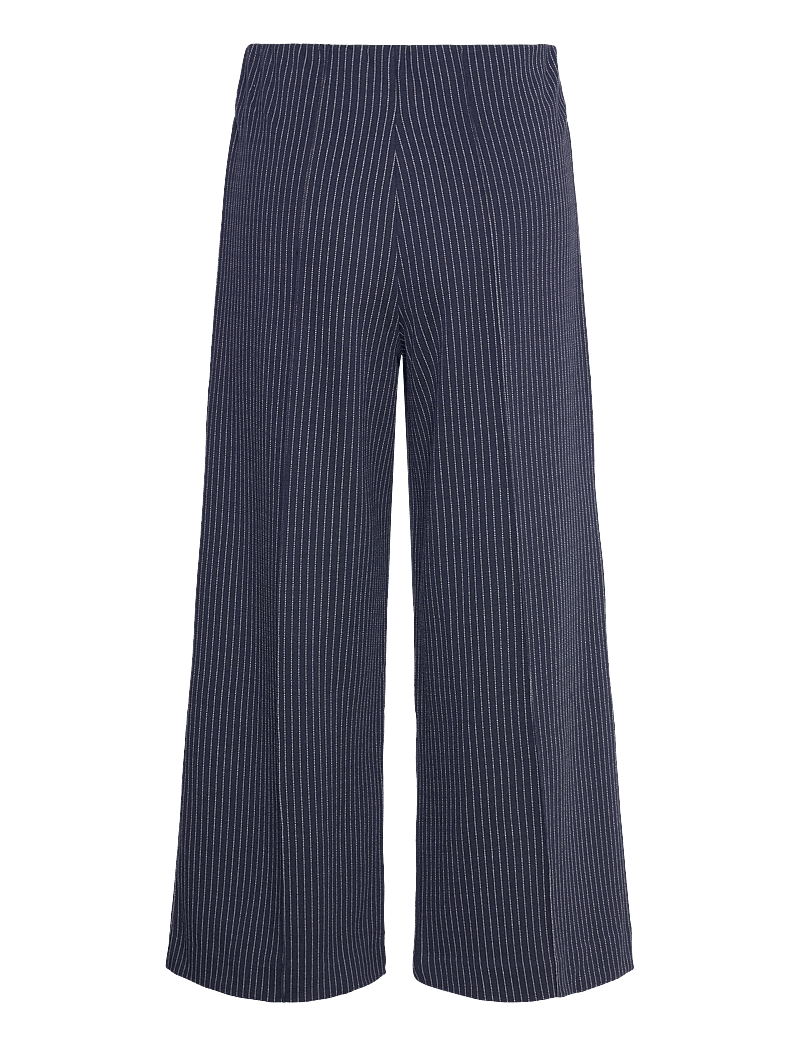 Part Two - IlisanPW PA - bukser med brede ben - dark navy pinstripe - 2