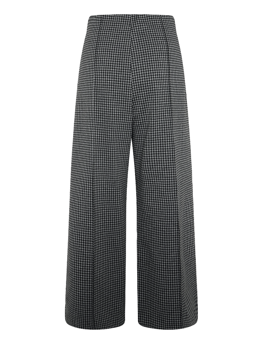 Part Two - IlisanPW PA - laia säärega püksid - medium grey check - 1