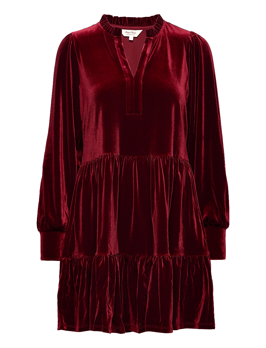 Part Two - ViggasePW Short DR - kokteilikleidid - pomegranate - 1