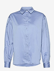 Part Two - GyaPW SH - långärmade skjortor - vista blue - 0