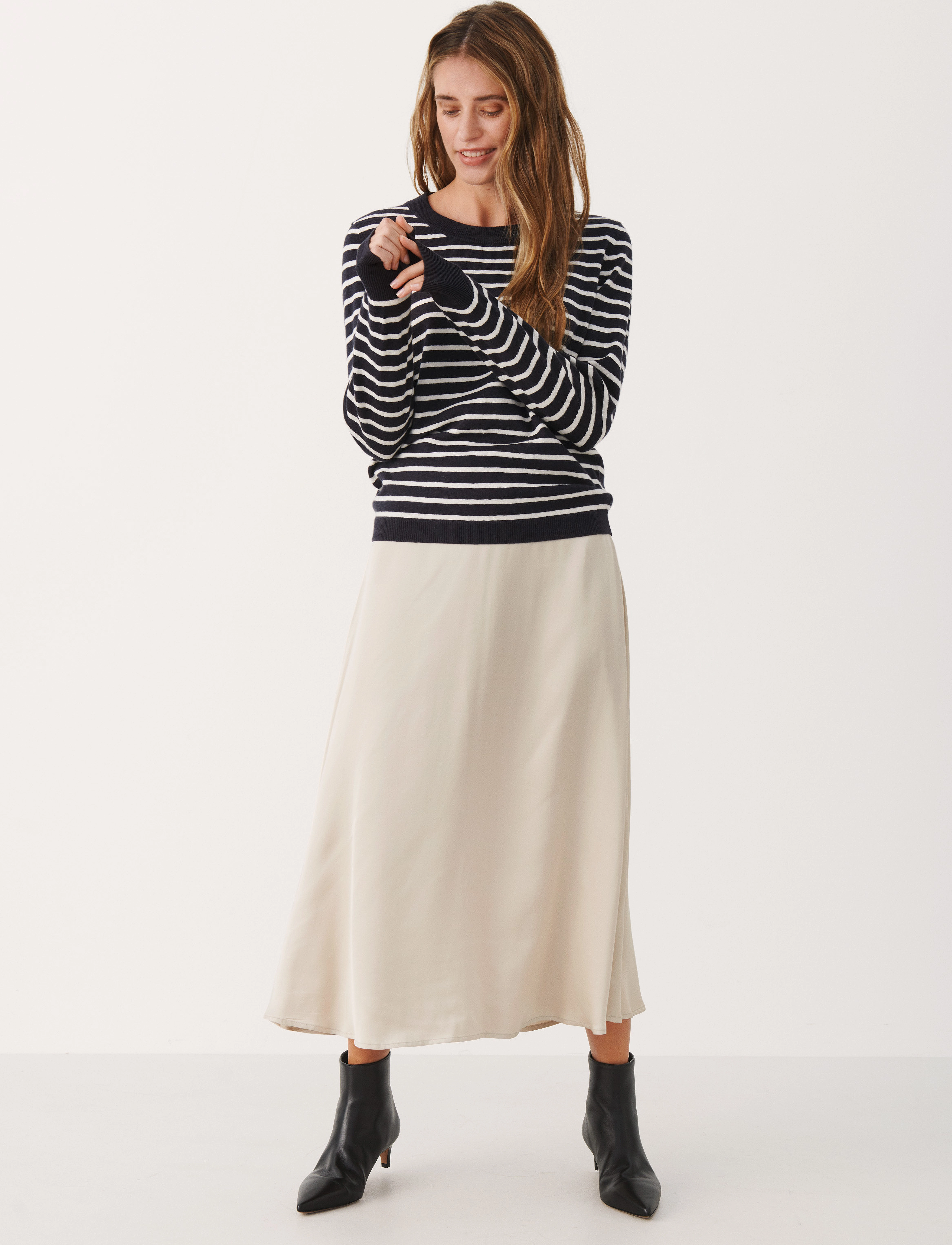 Part Two - GertiePW PU - black stripe - 3
