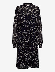 Part Two - TaniaPW DR - midi dresses - abstract print, navy - 0