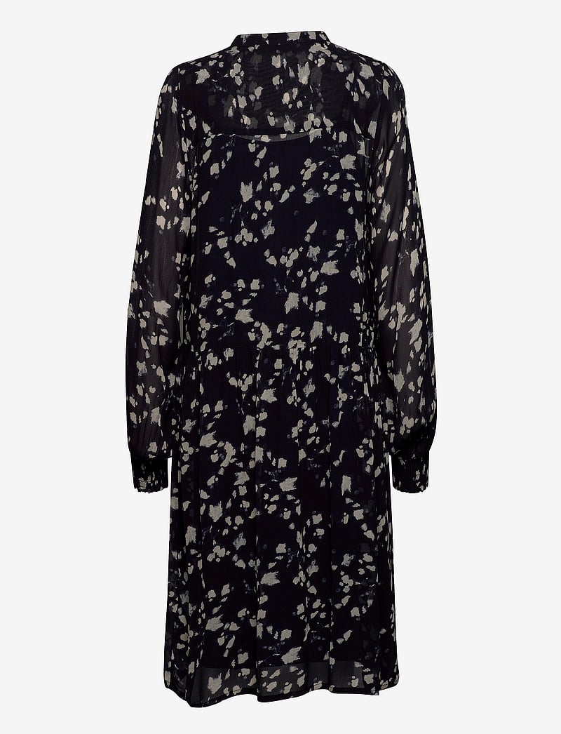 Part Two - TaniaPW DR - midikleider - abstract print, navy - 1