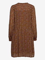 Part Two - TaniaPW DR - midi dresses - dot print, hazel brown - 1