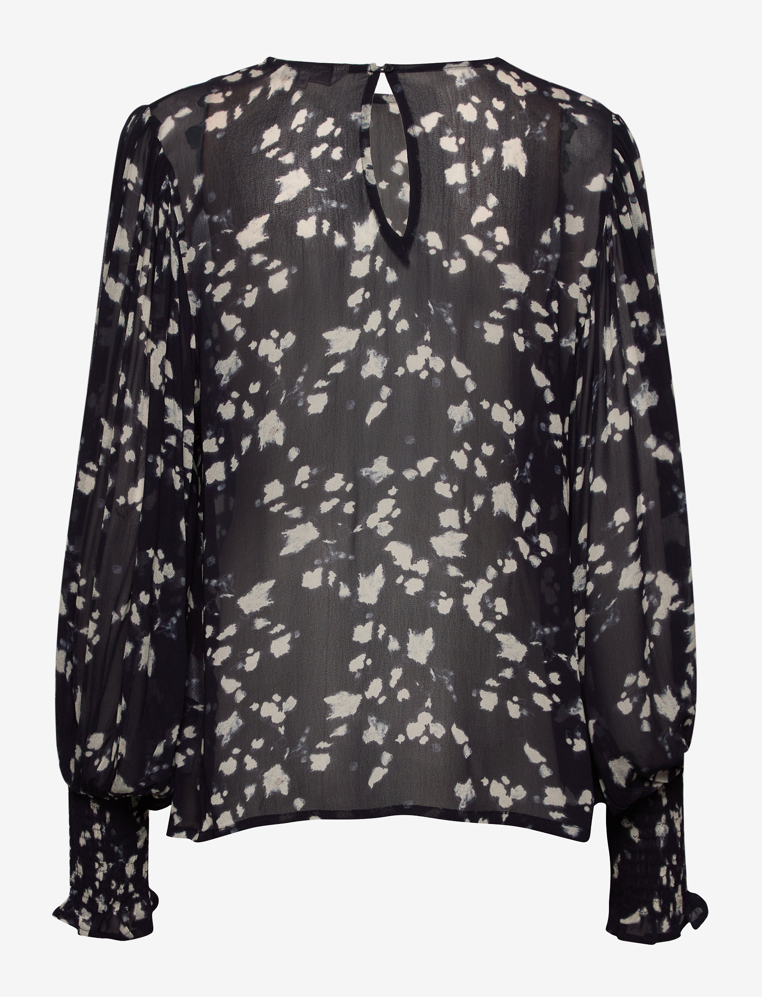 Part Two - EritaPW BL - pikkade varrukatega pluusid - abstract print, navy - 1