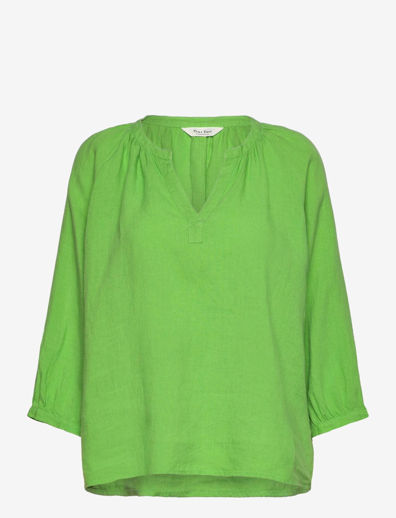Part Two - HikmaPW BL - long-sleeved blouses - grass green - 0