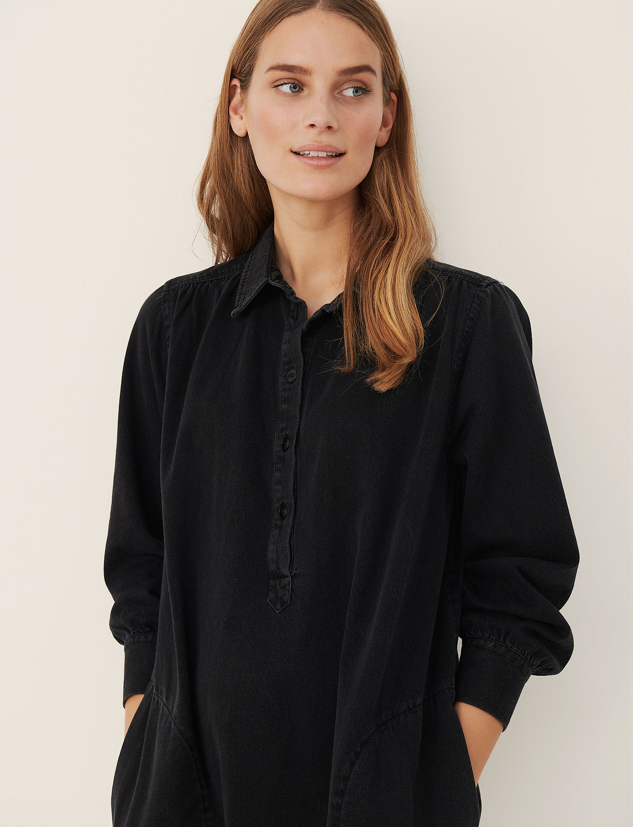 Part Two - HuanPW DR - washed black denim - 3