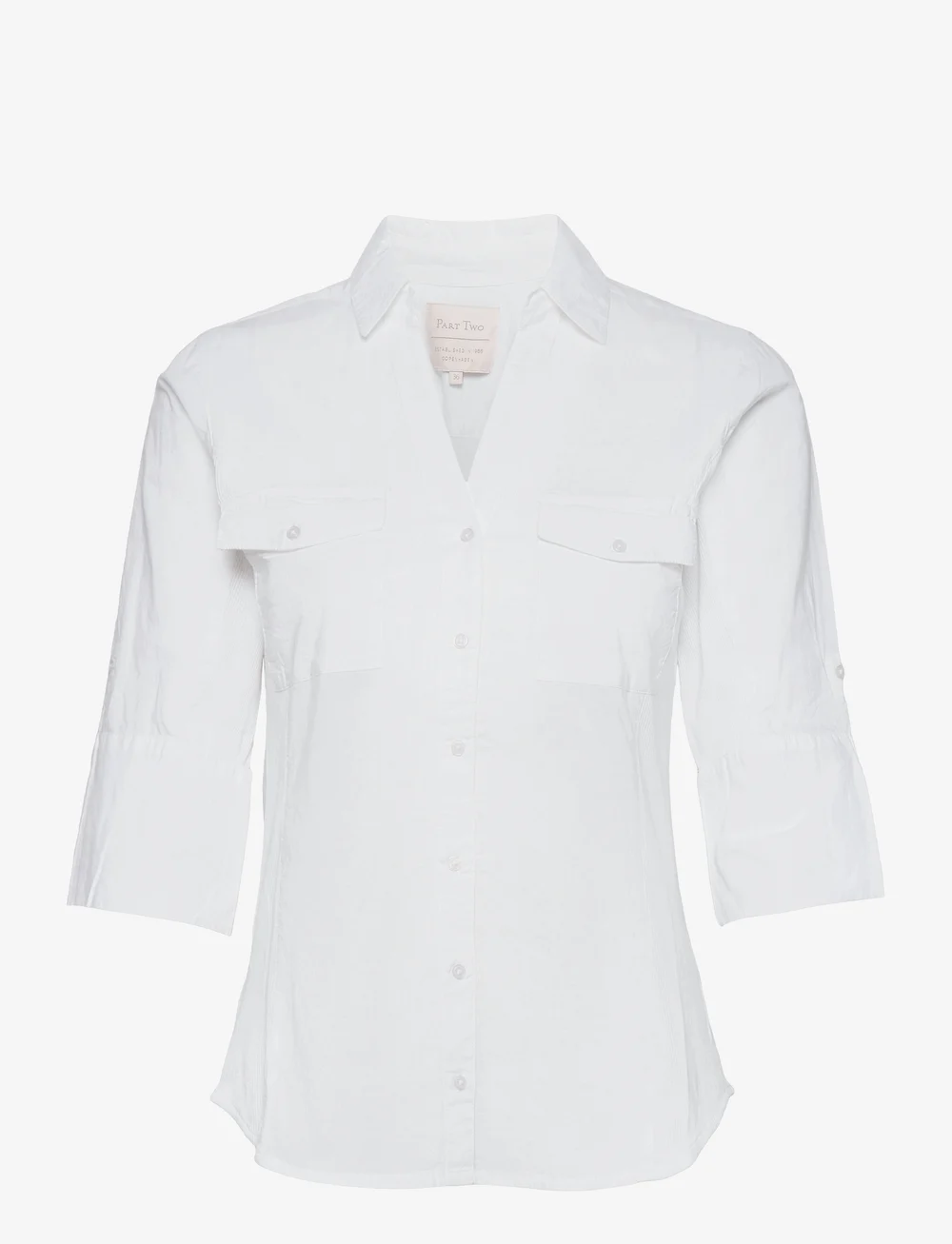 Part Two - CortniaPW SH - short-sleeved shirts - bright white - 1