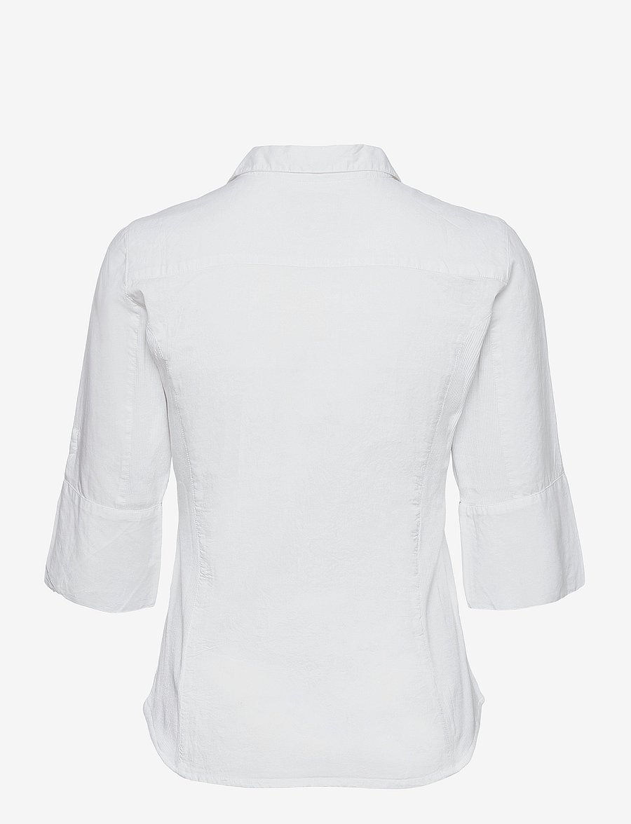 Part Two - CortniaPW Shirt - kortærmede skjorter - bright white - 2